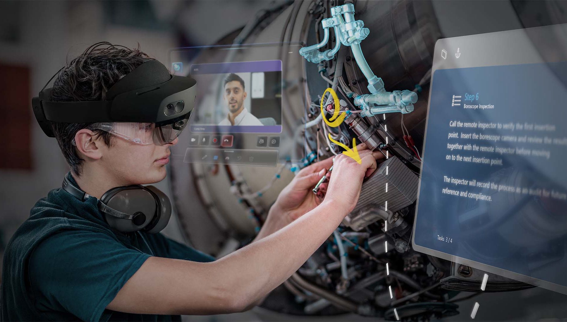 HoloLens 2 brings new immersive collaboration tools to industrial metaverse customers HoloLens 2 brings new immersive collaboration tools to industrial metaverse customers